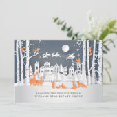 モダン聖降誕祭の構成企業の挨拶 シーズンカード (スタンド正面)