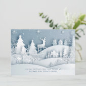 モダン聖降誕祭の構成企業の挨拶 シーズンカード (スタンド正面)