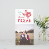 モダン聖降誕祭テキサス州 シーズンカード (スタンド正面)