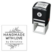 モダン自分で作った緑 セルフインキングスタンプ (インサイチュ)