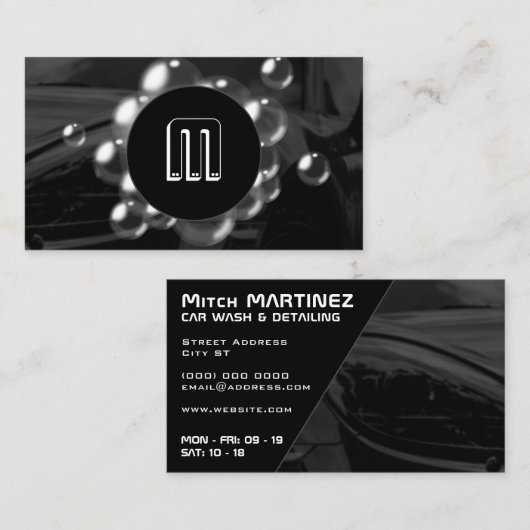 モダン自動車 名刺 (正面/裏面)