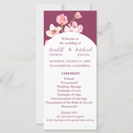 モダン自然エレガントフローラ (正面)