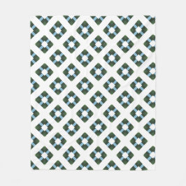 モダン自然色の幾何パタインスパイアン フリースブランケット