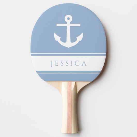 モダン航海のいかり名前をカスタムする 卓球ラケット (正面)