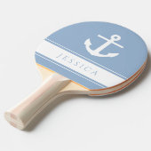 モダン航海のいかり名前をカスタムする 卓球ラケット (正面アングル)