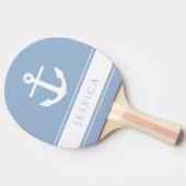 モダン航海のいかり名前をカスタムする 卓球ラケット (横)