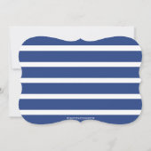 モダン航海のハートブイ日付の保存 セーブザデート (裏面)