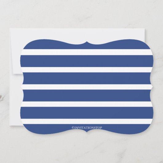 モダン航海のハートブイ日付の保存 セーブザデート (裏面)