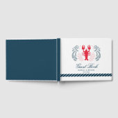 モダン航海のバ結婚ニ ゲストブック (全面)