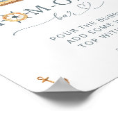 モダン航海の帆船ベビージャワーママオサバー ポスター (角)