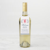 モダン航海の歓迎結婚の ボトルネックタグ (ボトル)