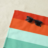 モダン航海の海コーラルバチェロレッテ ビーチタオル (インサイチュ)