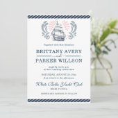 モダン航海の結婚船 招待状 (スタンド正面)