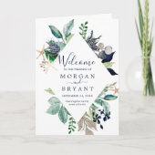 モダン航海の |グリーンリー折り結婚畳み プログラム (正面)