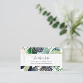 モダン航海の |グリーン結婚リーのウェブサイト エンクロージャーカード (スタンド正面)