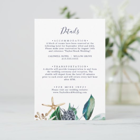 モダン航海の |グリーン結婚リーの詳細 エンクロージャーカード (スタンド正面)