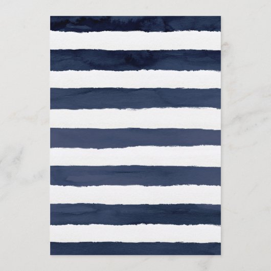 モダン航海の |グリーン結婚リー アドバイスカード (裏面)