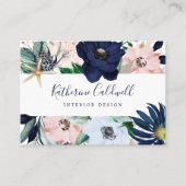 モダン航海の |フローラ名刺 名刺 (正面)