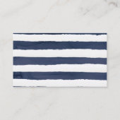 モダン航海の |フローラ結婚のウェブサイト エンクロージャーカード (裏面)