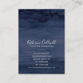 モダン航海の | Starfishイヤリングディスプレイカード 名刺 (裏面)