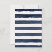 モダン航海の | Starfishメニュー選択RSVPカード 出欠カード (裏面)