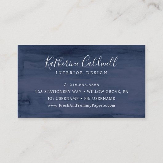 モダン航海の | Starfish名刺 名刺 (裏面)