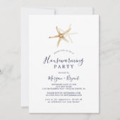 モダン航海の | Starfish引っ越し祝いパーティーパーティー 招待状 (正面)