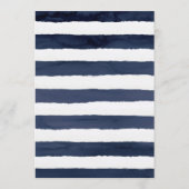 モダン航海の | Starfish 結婚's アドバイスカード (裏面)