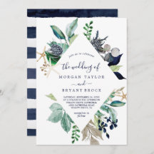 モダン航海のGREENERY DIAMOND GEOMETRIC結婚's