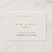 モダン色エレガントプロフェッショナル 名刺 (裏面)