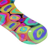 モダン色彩の鮮やかファンキー円 カッティングボード (角)