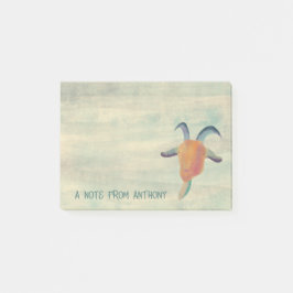 モダン色彩の鮮やかヤギイラストレーションパーソナライズされた ポストイット