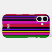 モダン色数々のバーコードデザイナ Case-Mate iPhoneケース (裏面 (横))