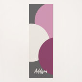 モダン色遮断ヨガマット ヨガマット (正面)