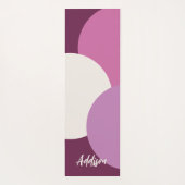 モダン色遮断ヨガマット ヨガマット (裏面)