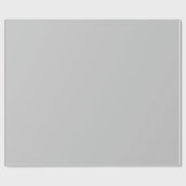 モダン色 – シンプル灰色ラップ紙転が ラッピングペーパー (フラット)