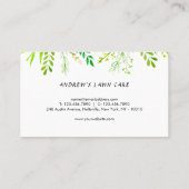 モダン芝気に造園 ロイヤリティカード (裏面)