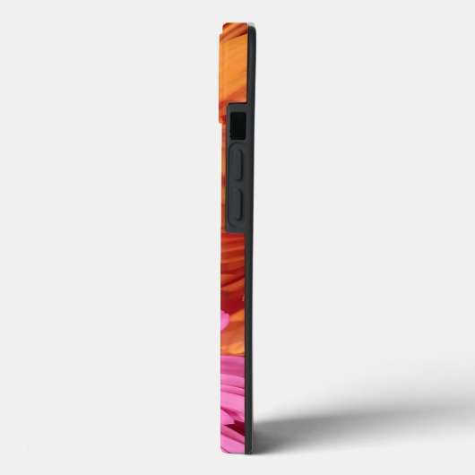 モダン花の写真ピンクとオレンジのガーベラ Case-Mate iPhoneケース (裏面 / 左)