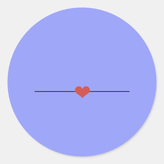 モダン花の香り ラウンドシール (正面)