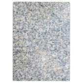 モダン花パーソナライズされた崗岩と金ゴールド クリップボード (裏面)