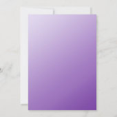 「モダン花嫁」ブライダルシャワー 招待状 (裏面)