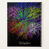 モダン花火の新年プランナー プランナー手帳 (裏面)