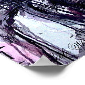 モダン芸者アートプリント ポスター (角)