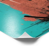 モダン芸術は、その乱雑な写真を行うべきではない フォトプリント            (角)