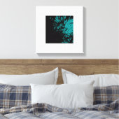 モダン芸術的デザイン キャンバスプリント (インサイチュ (寝室))