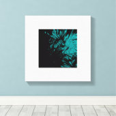 モダン芸術的デザイン キャンバスプリント (インサイチュ (ウッドフロア))