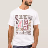 モダン芸術的抽象芸術 Tシャツ (正面)