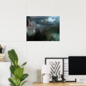 モダン芸術的魚 ポスター (ホームオフィス)