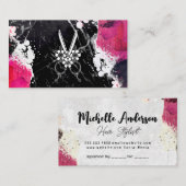 モダン芸術的 | ビューティー 予約カード (正面/裏面)