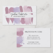 モダン芸術的 名刺 (正面/裏面)